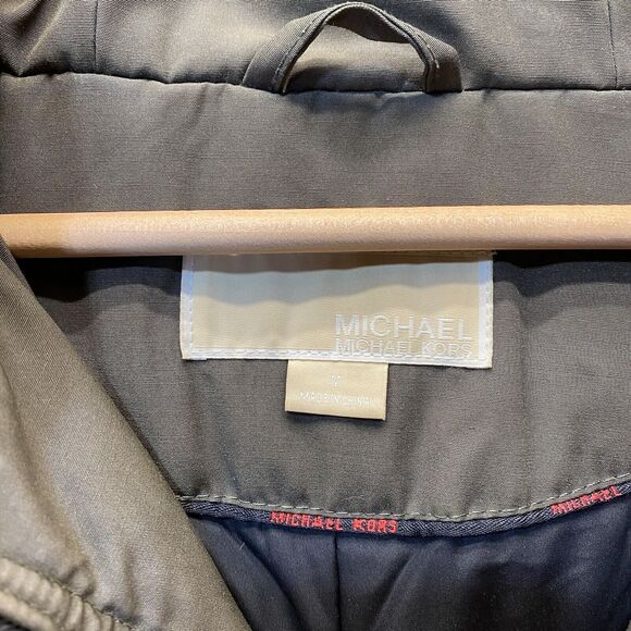 Michael Kors Quilted Lined Jacket Insulated Hooded Coat Women’s Medium - Picture 7 of 8